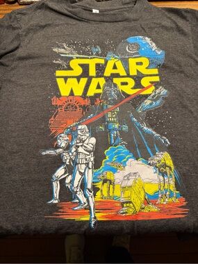 Zuni Star Wars Dark Gray Graphic Tee 0049